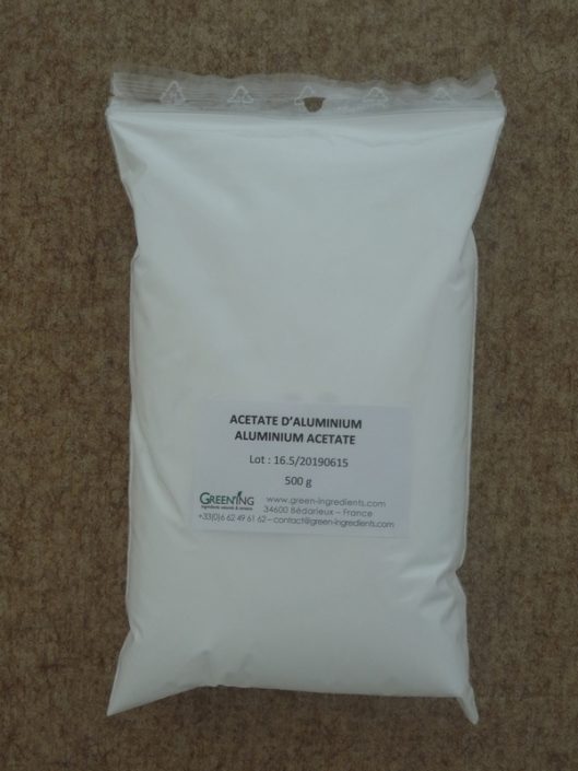 Acétate d’Aluminium GREENING