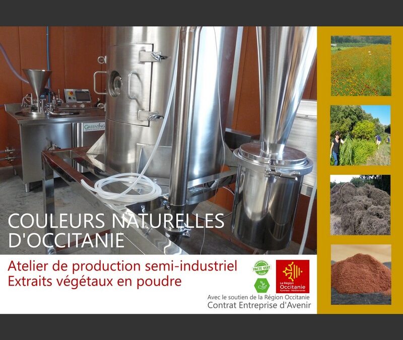 MISE EN PLACE ATELIER COULEURS NATURELLES