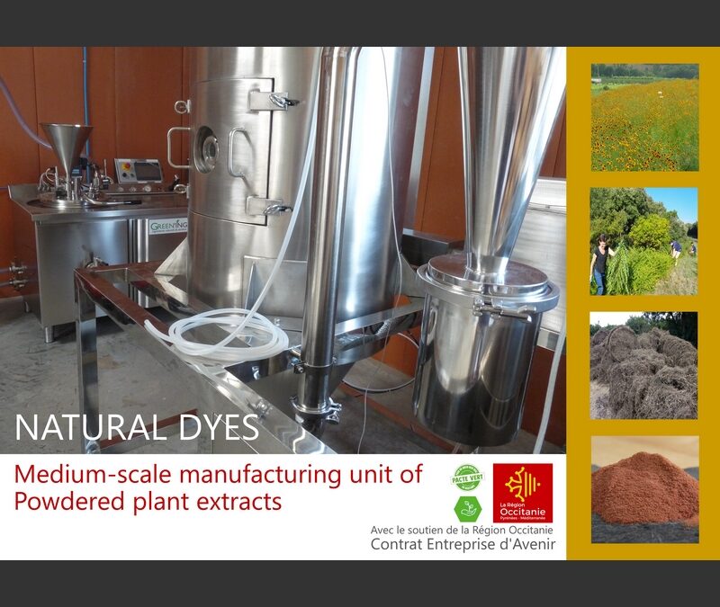 MEDIUM SCALE NATURAL DYES MANUFACTURING UNIT