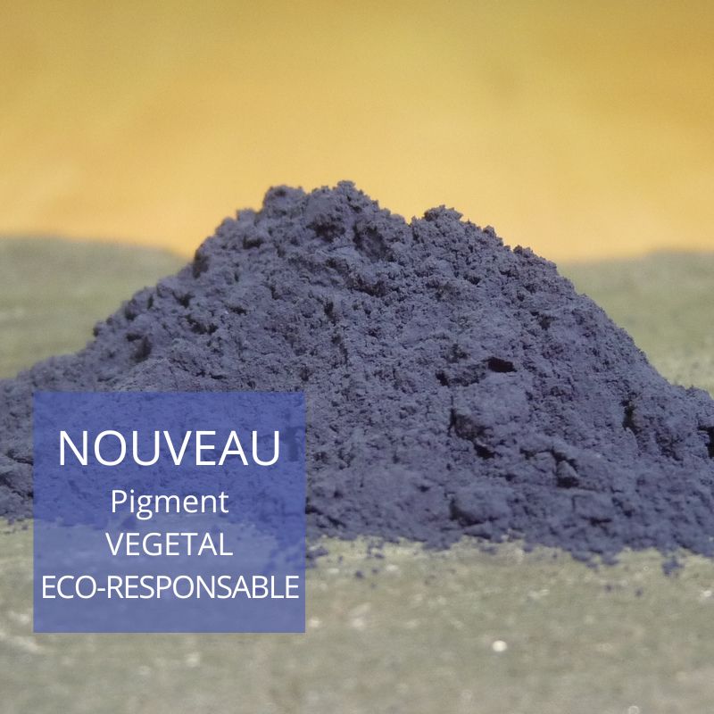 Indigo naturel de pastel / Woad natural indigo ©GREEN'ING