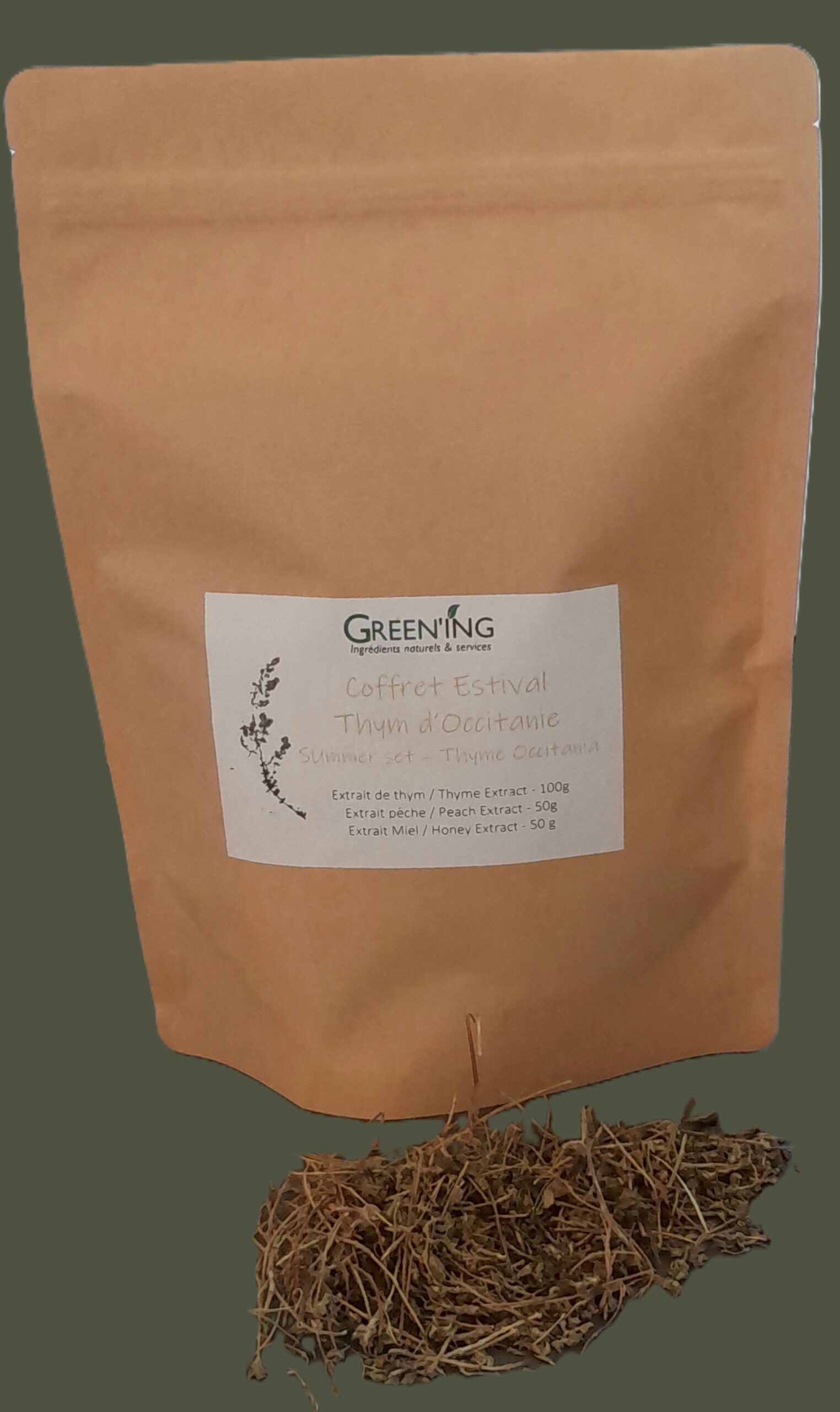 Coffret Estival Thym / Summer set Thyme - Occitanie @GREEN'ING